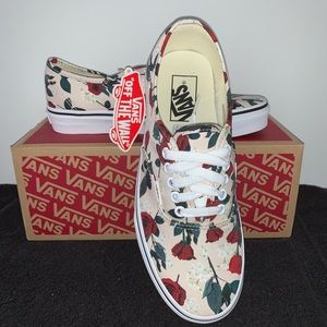 Vans authentic (roses)